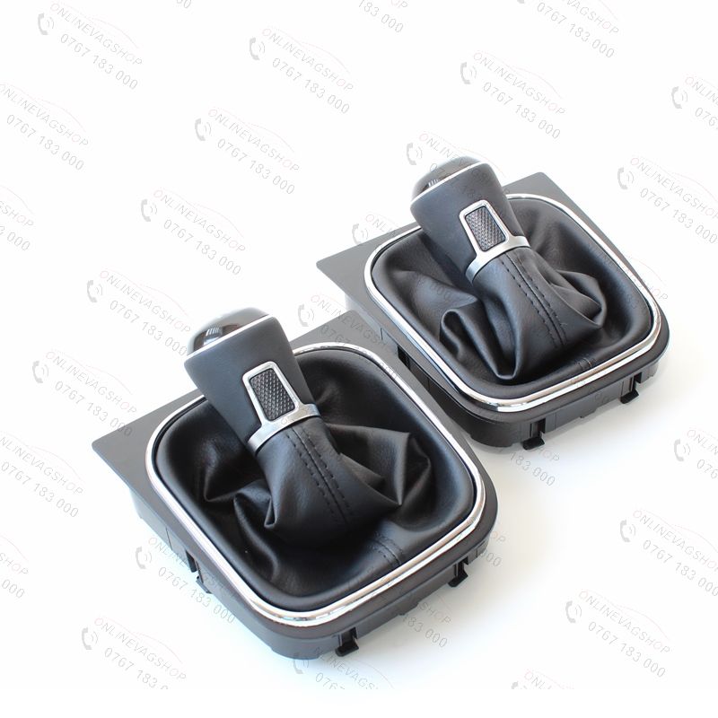 Schimbator viteze piele VW Golf 5, Golf 6, Jetta, Eos, Scirocco